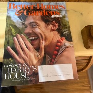 Harry Styles Better Homes & Gardens Magazine